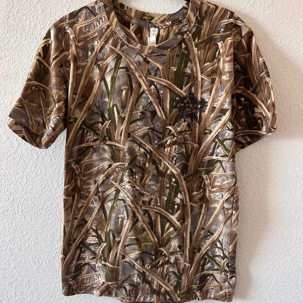 Professional Bull Riding camo T-shirt
